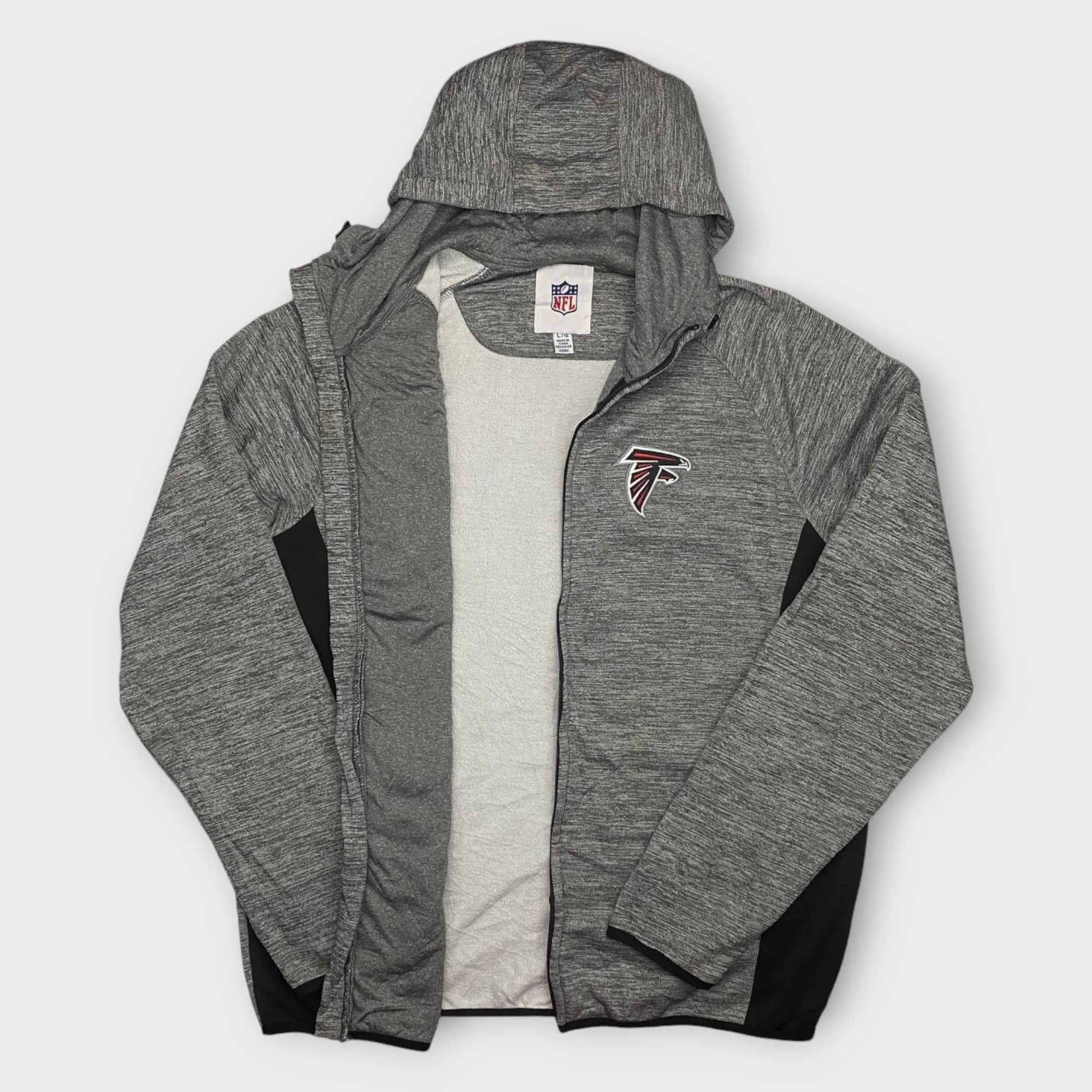  NFL Zip Up Hoodie (L)