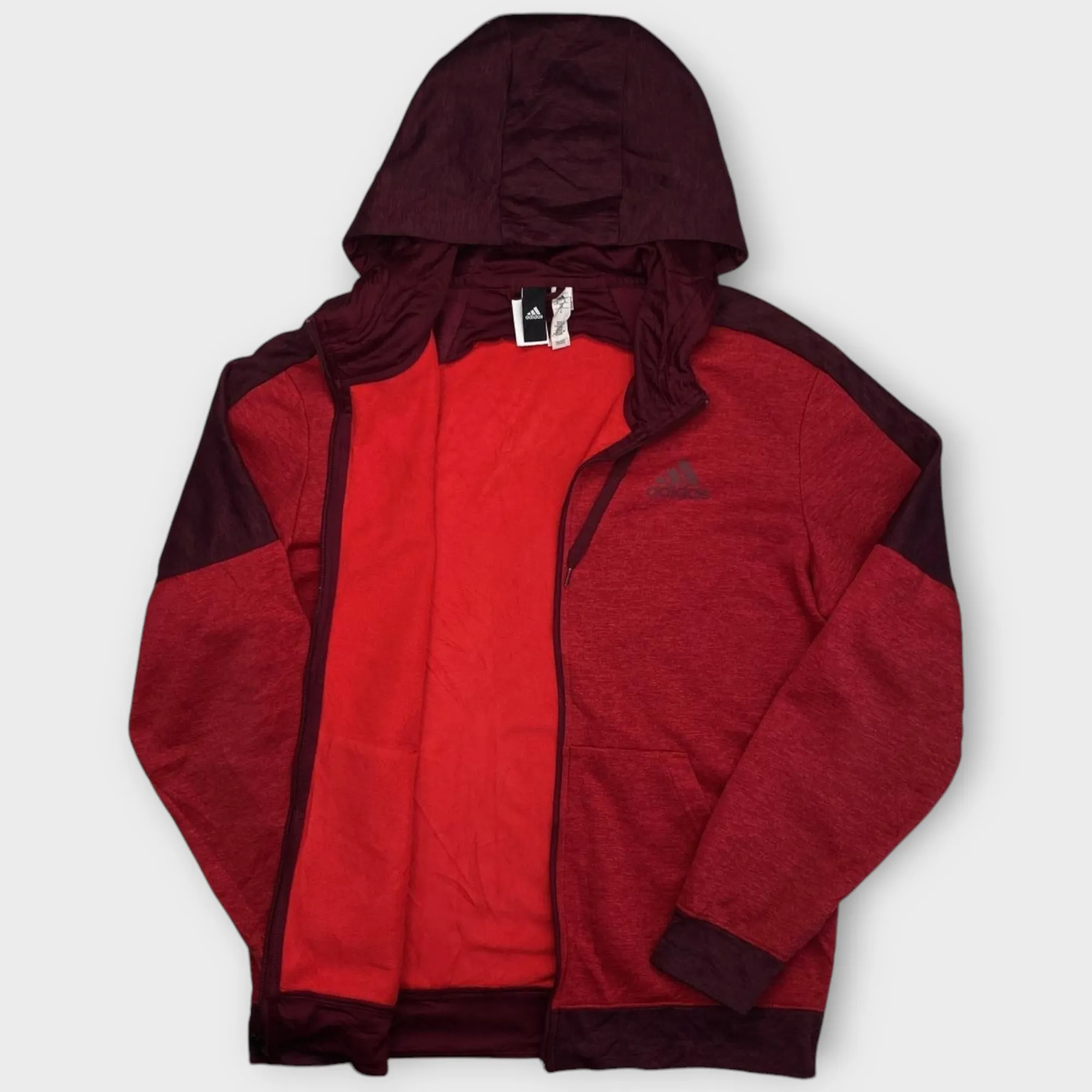  Adidas Sportive Zip Up Hoodie (M)