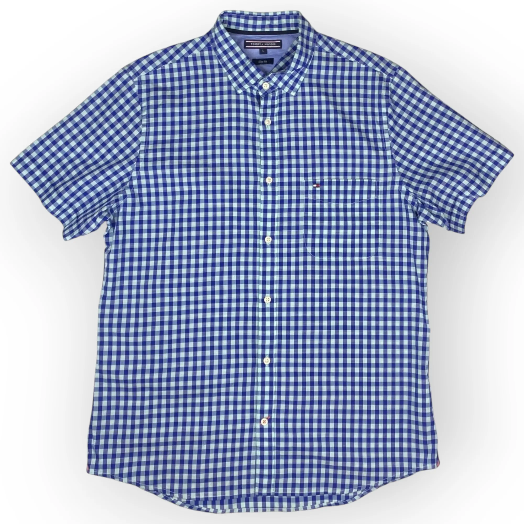  Tommy Hilfiger Short-Sleeve Shirt (M-L)