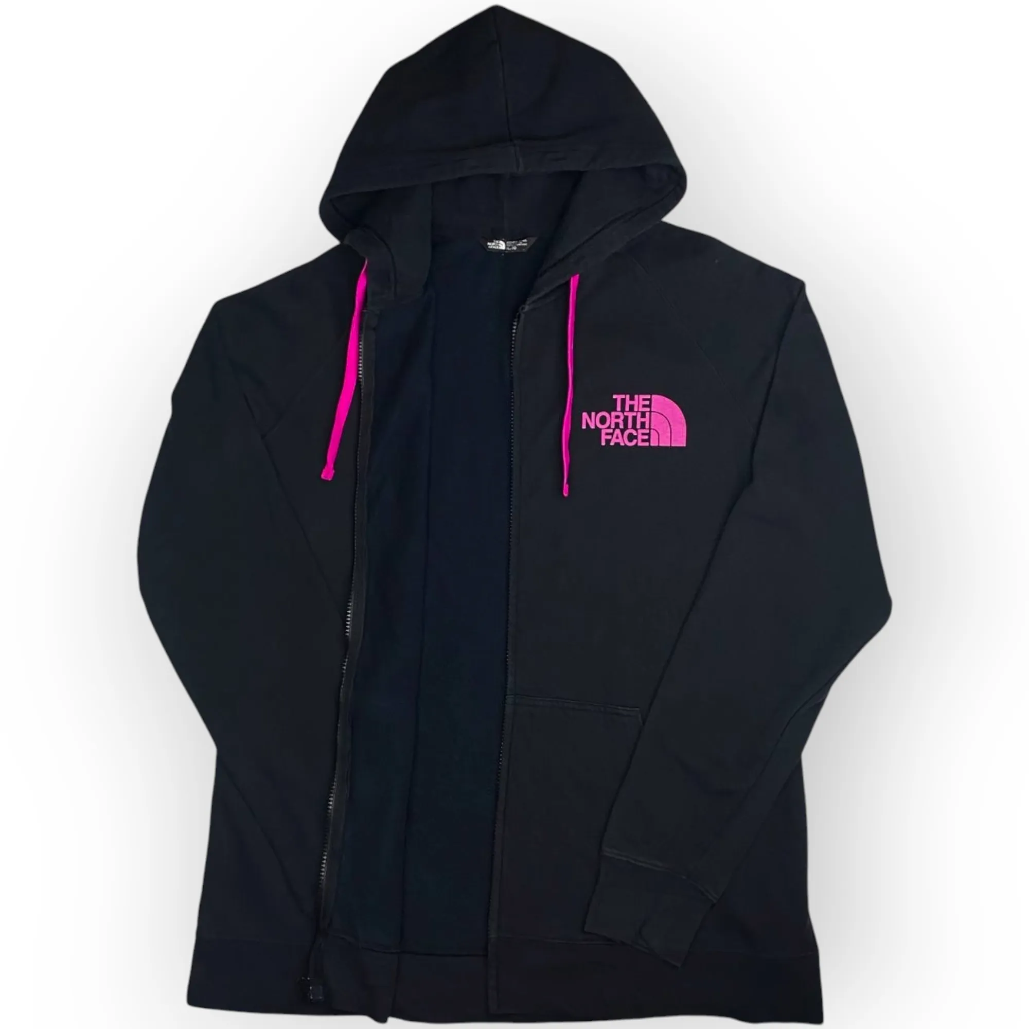 Women The North Face Zip Up Hoodie (XL)