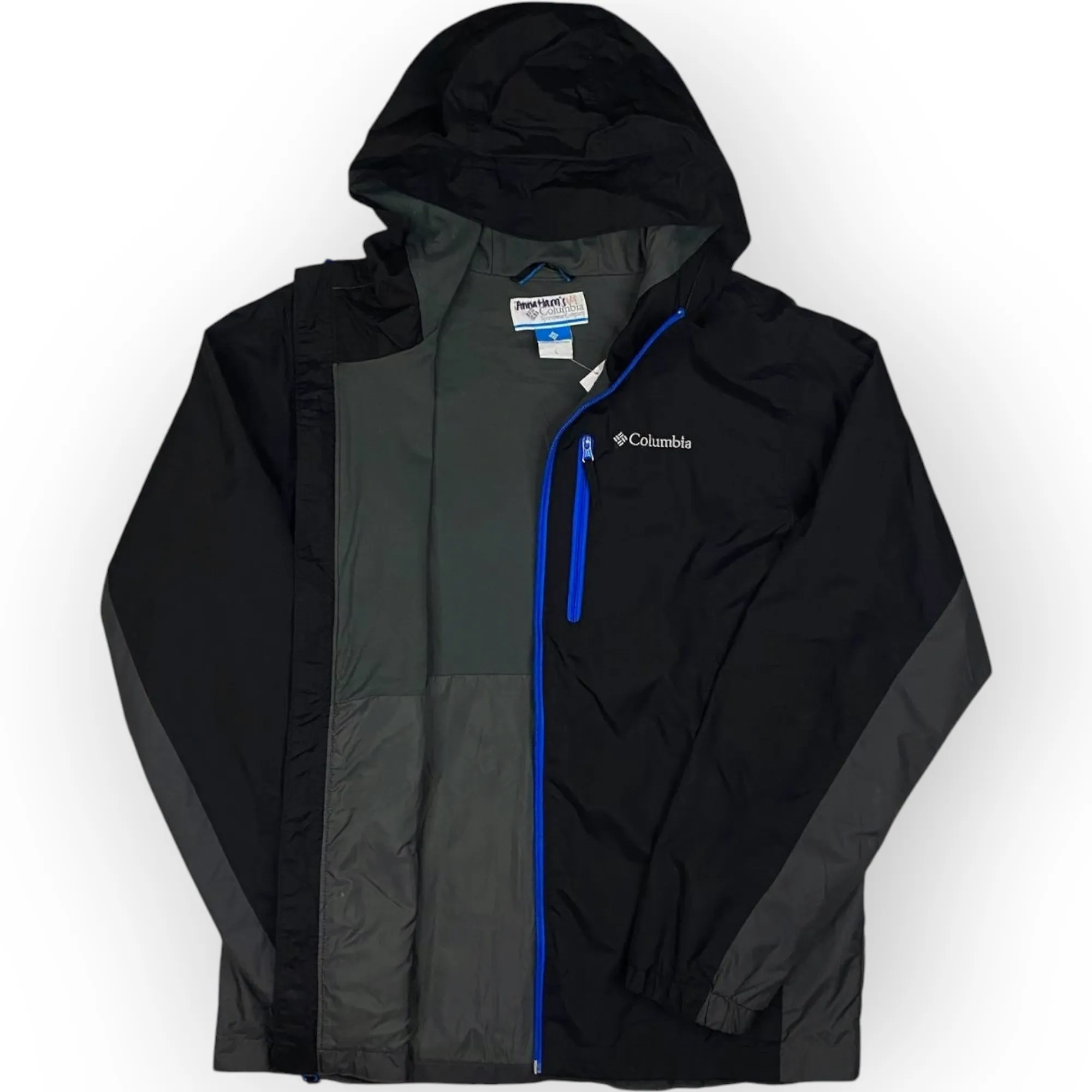 Boys Columbia Light Hooded Jacket (L)