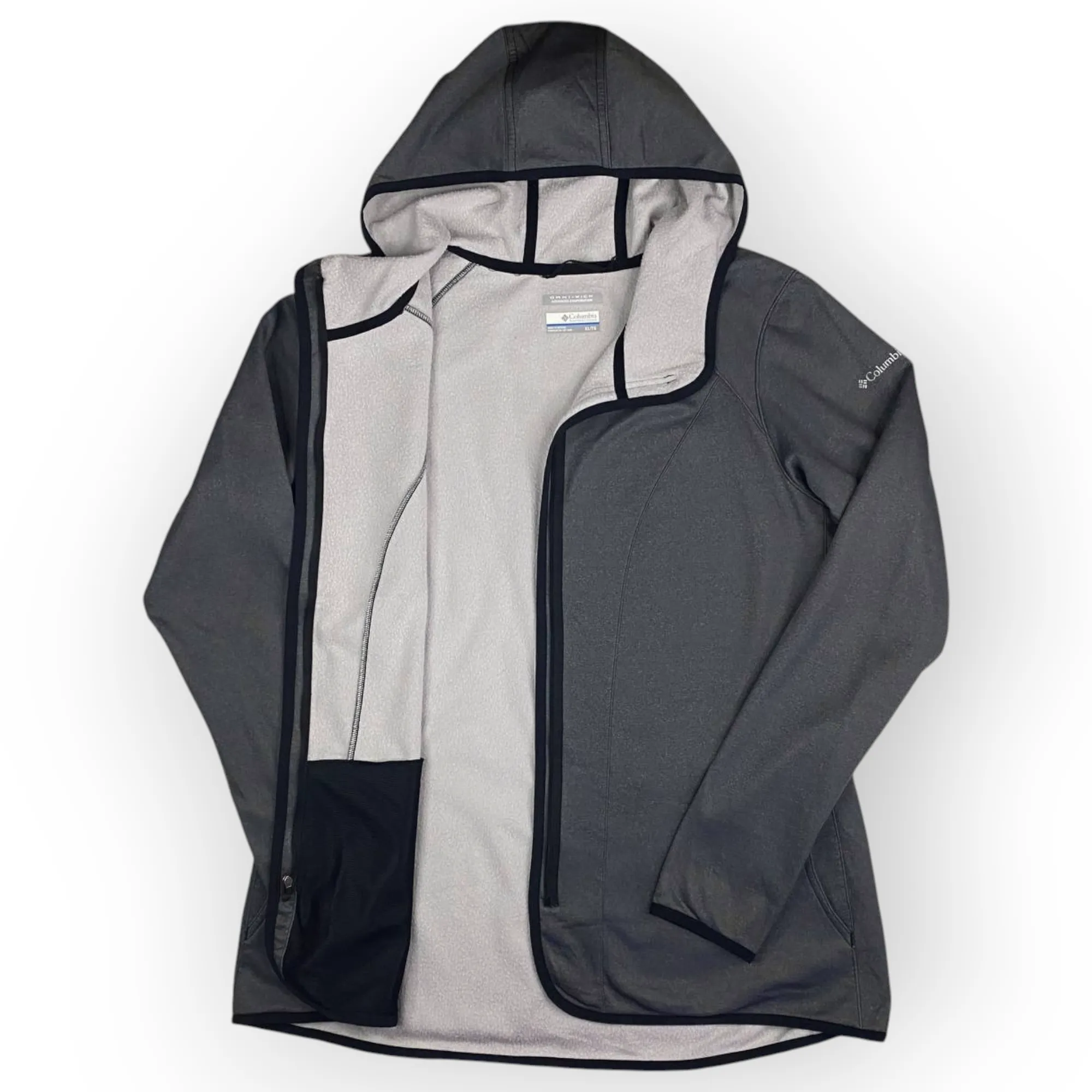 Women Columbia Zip Up Sportive Hoodie (XL)