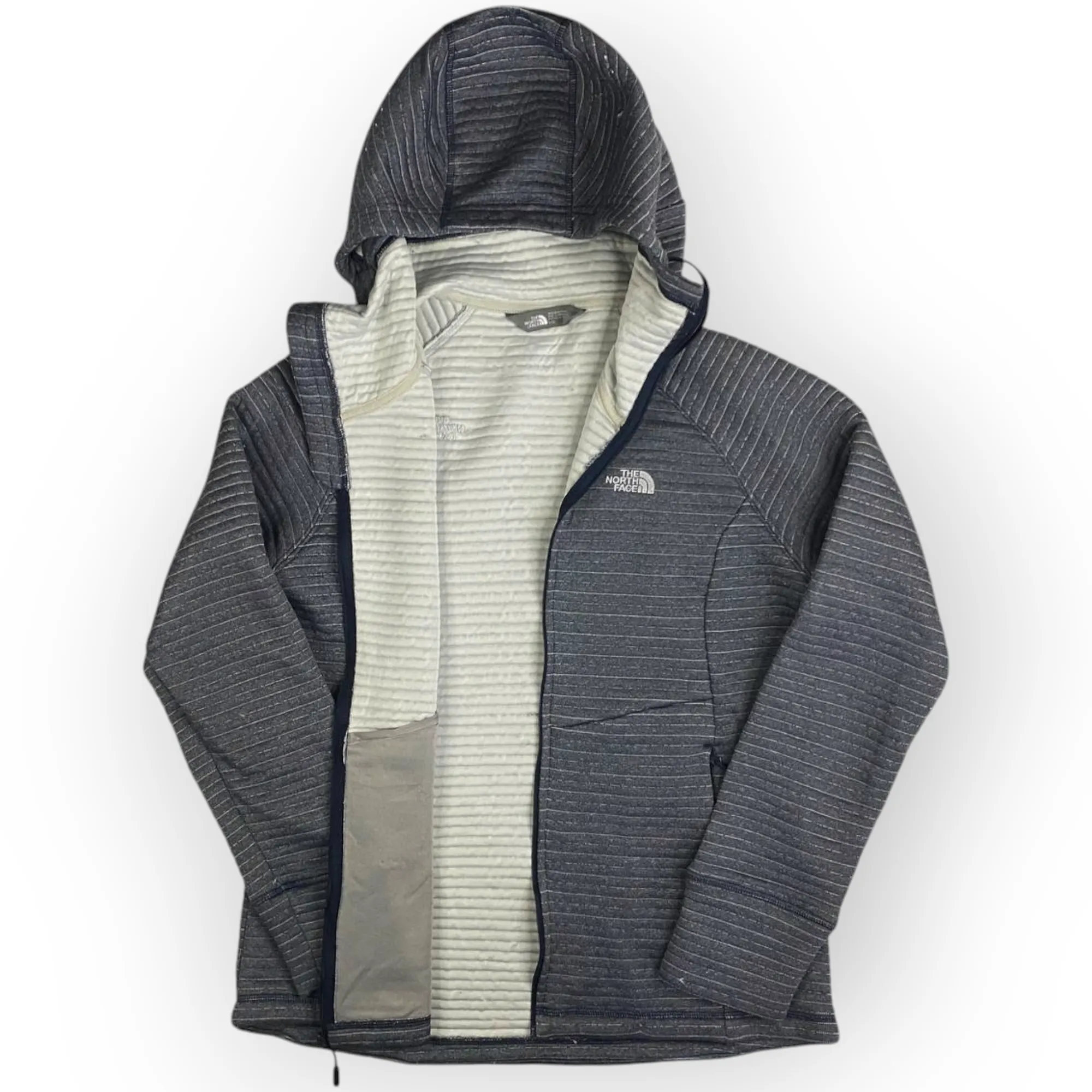 Women The North Face Zip Up Hoodie (L)
